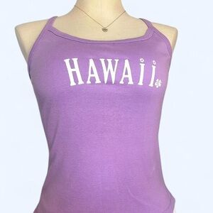 Purple Hawaii Tank Top Woman’s M/L